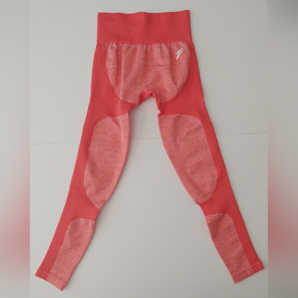 DO YOU EVEN Impact Seamless Leggings Yoga Workout Pants NWOT Sz Small Coral Pink